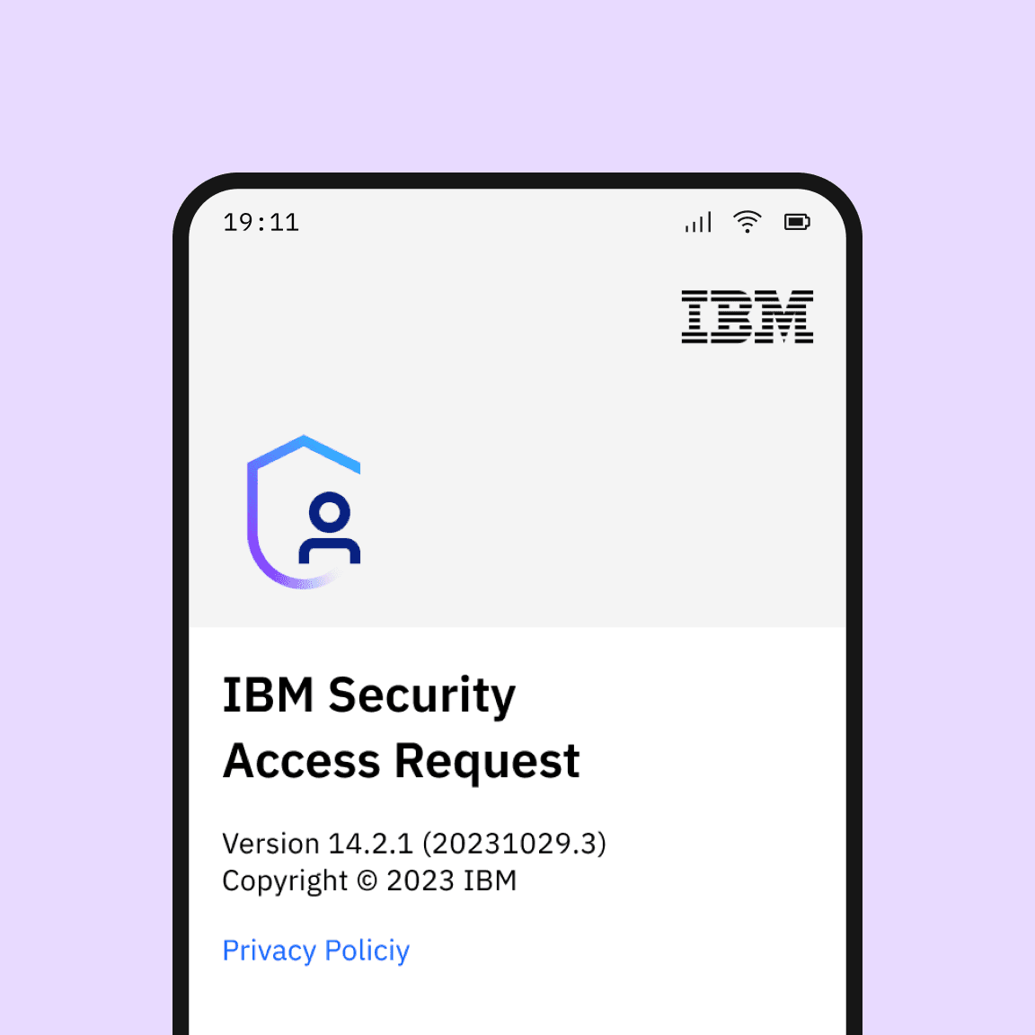 IBM Security mobile app for identity verification IBM Security mobile app for identity verification